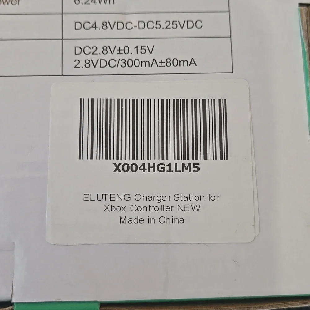 Xbox Battery Pack With Charger